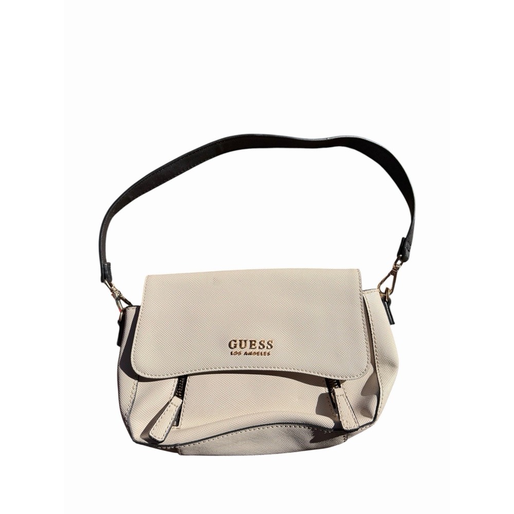 GUESS satchel bag cream beige